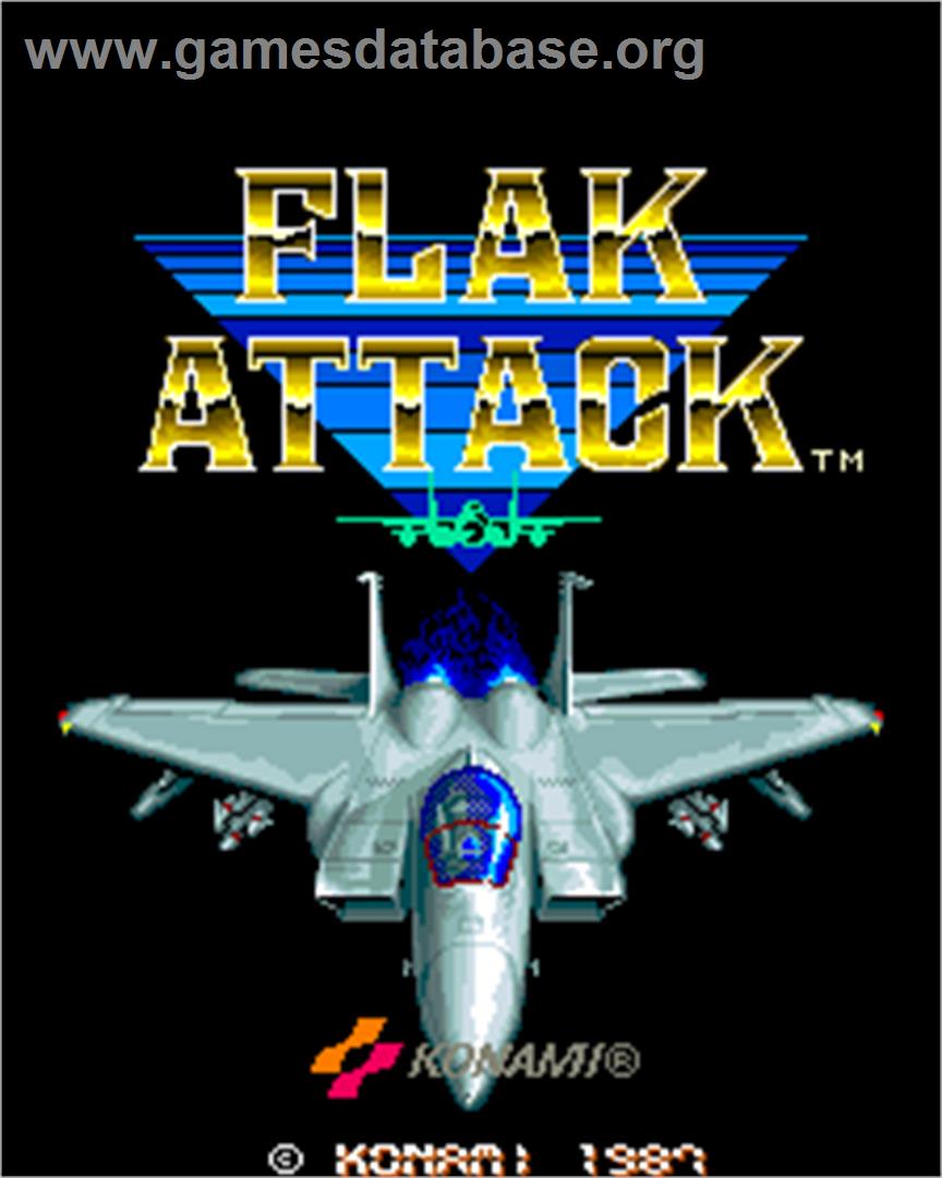 Flak Attack - Arcade - Artwork - Title Screen