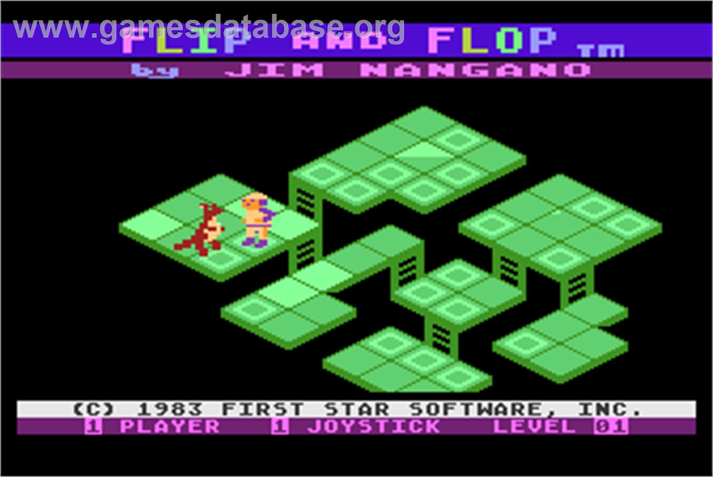Flip & Flop - Arcade - Artwork - Title Screen