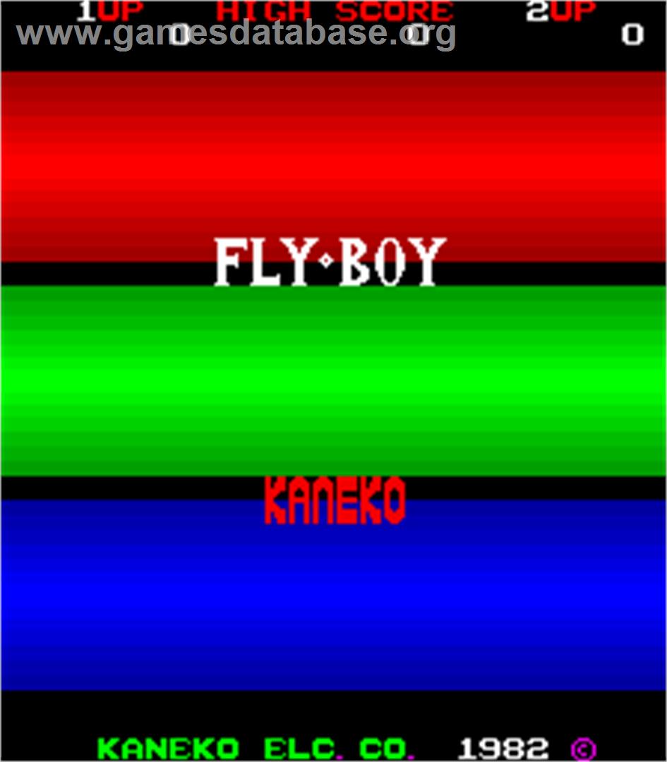 Fly-Boy - Arcade - Artwork - Title Screen