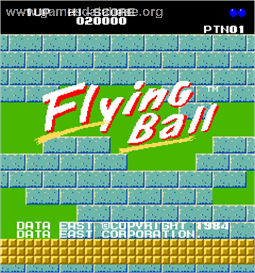 Flying Ball - Arcade - Artwork - Title Screen