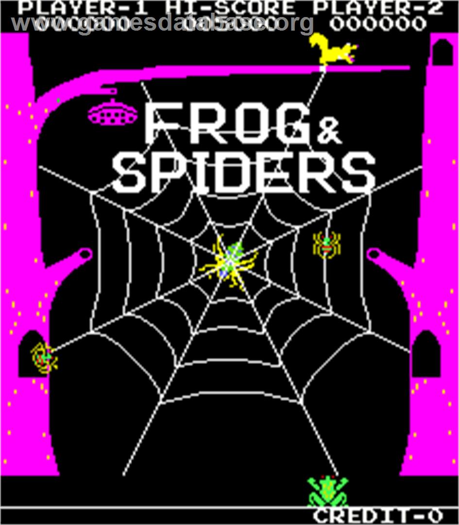 Frog & Spiders - Arcade - Artwork - Title Screen
