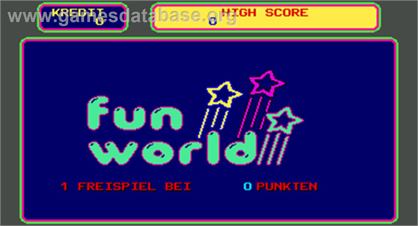 Fun World Quiz - Arcade - Artwork - Title Screen