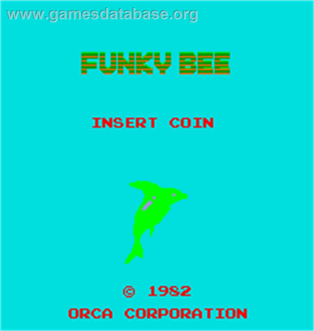 Funky Bee - Arcade - Artwork - Title Screen