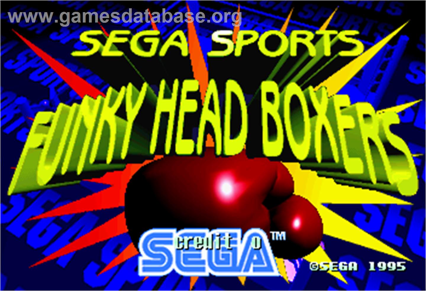 Funky Head Boxers - Arcade - Artwork - Title Screen