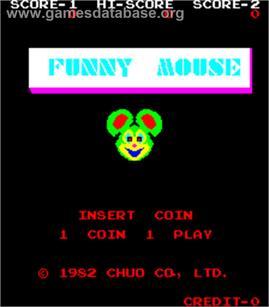 Funny Mouse - Arcade - Artwork - Title Screen