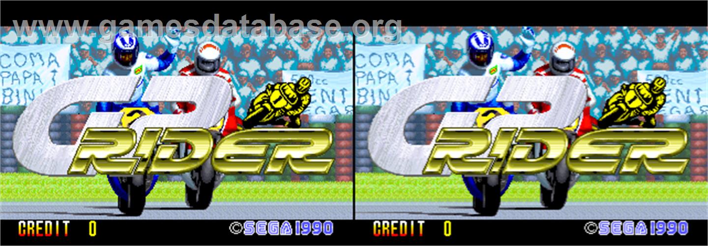 GP Rider - Arcade - Artwork - Title Screen