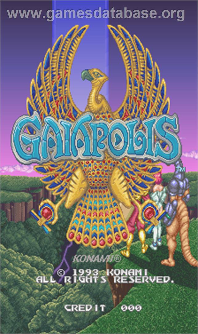 Gaiapolis - Arcade - Artwork - Title Screen