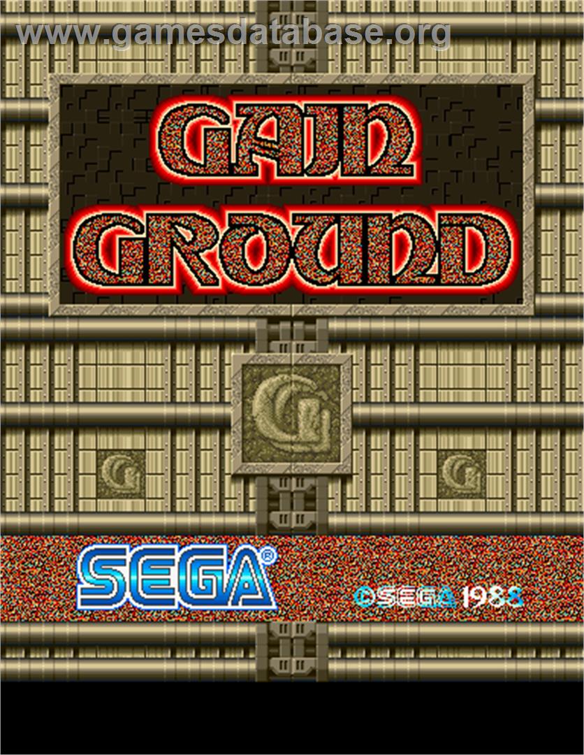 Gain Ground - Arcade - Artwork - Title Screen