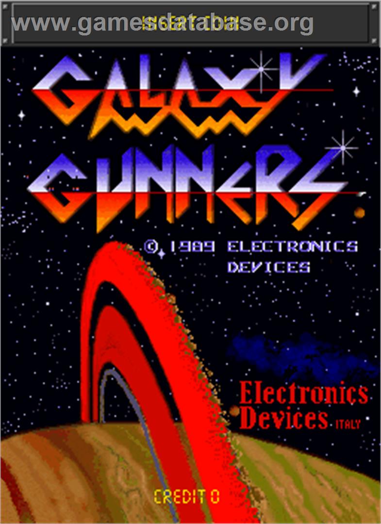 Galaxy Gunners - Arcade - Artwork - Title Screen