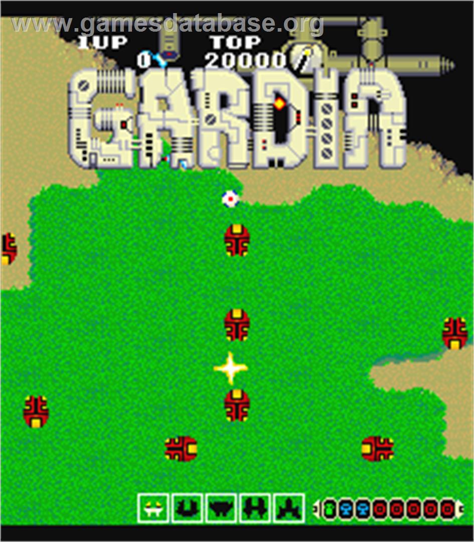 Gardia - Arcade - Artwork - Title Screen