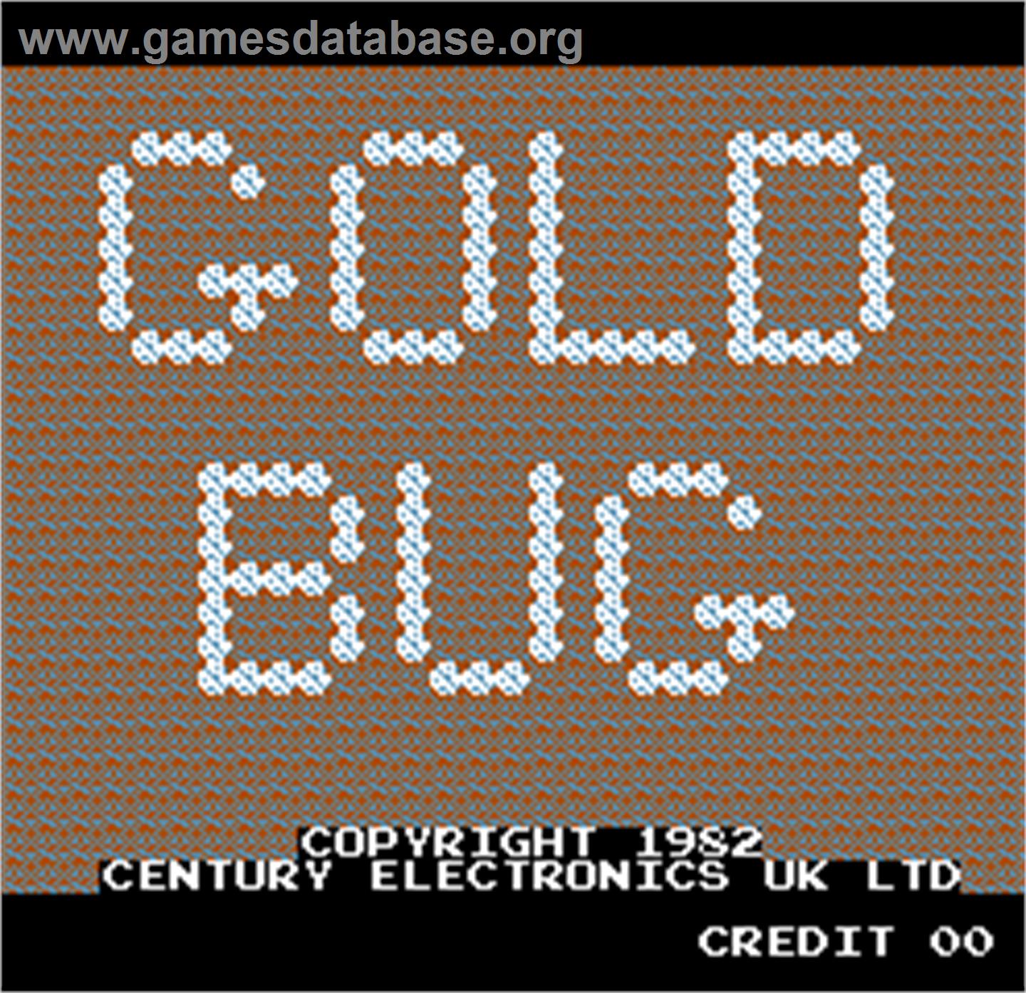 Gold Bug - Arcade - Artwork - Title Screen