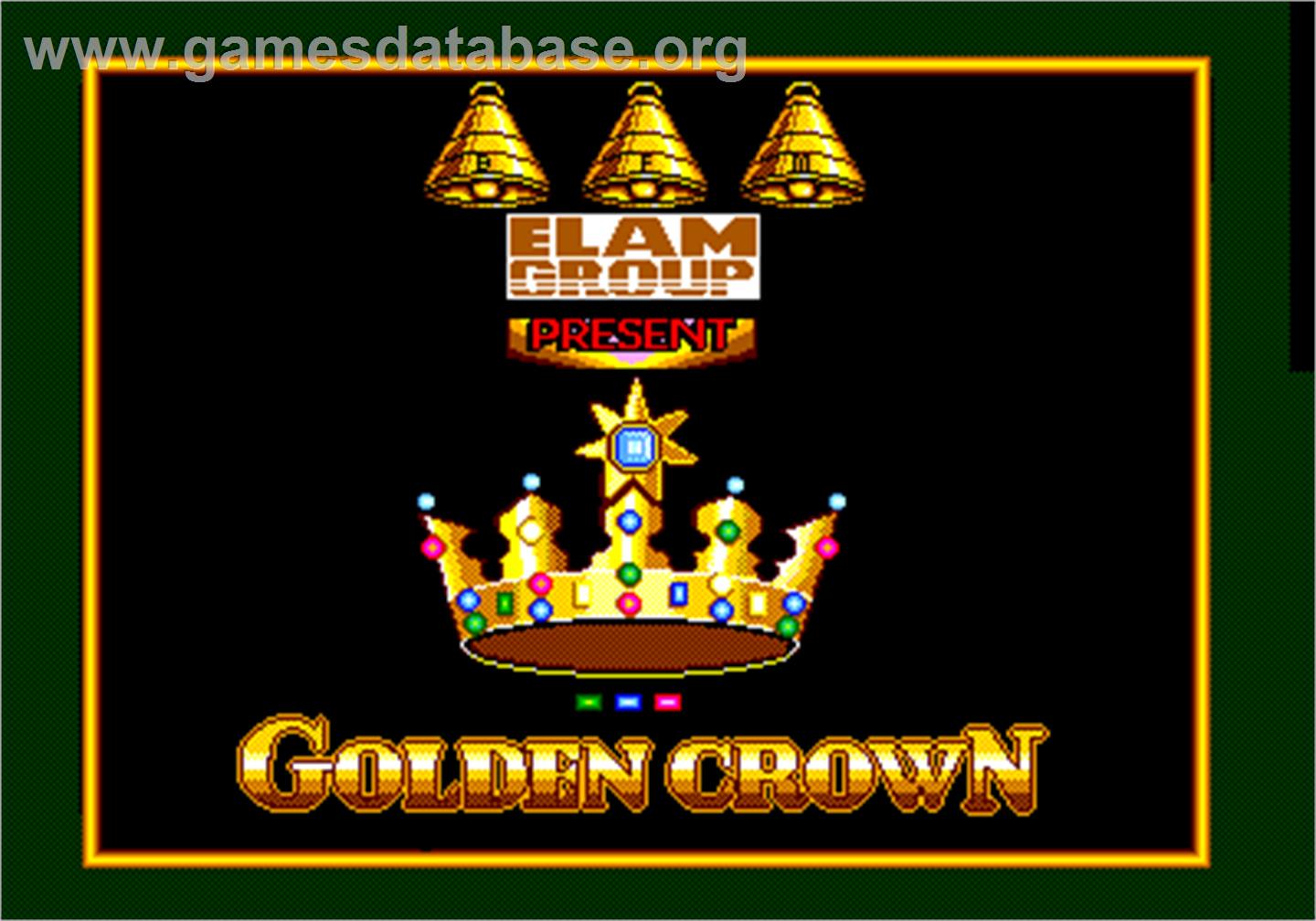 Golden Crown - Arcade - Artwork - Title Screen