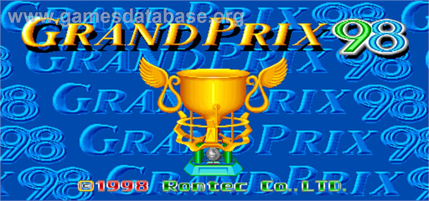 Grand Prix '98 - Arcade - Artwork - Title Screen