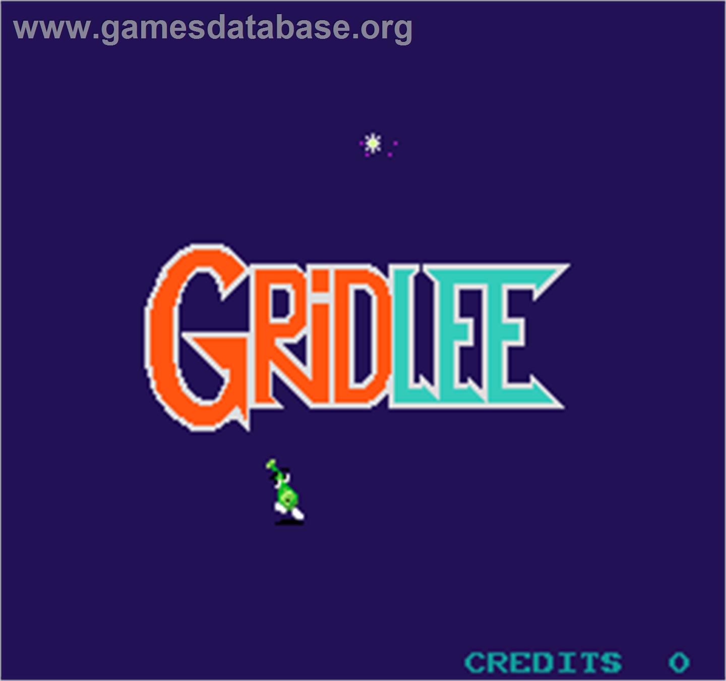 Gridlee - Arcade - Artwork - Title Screen