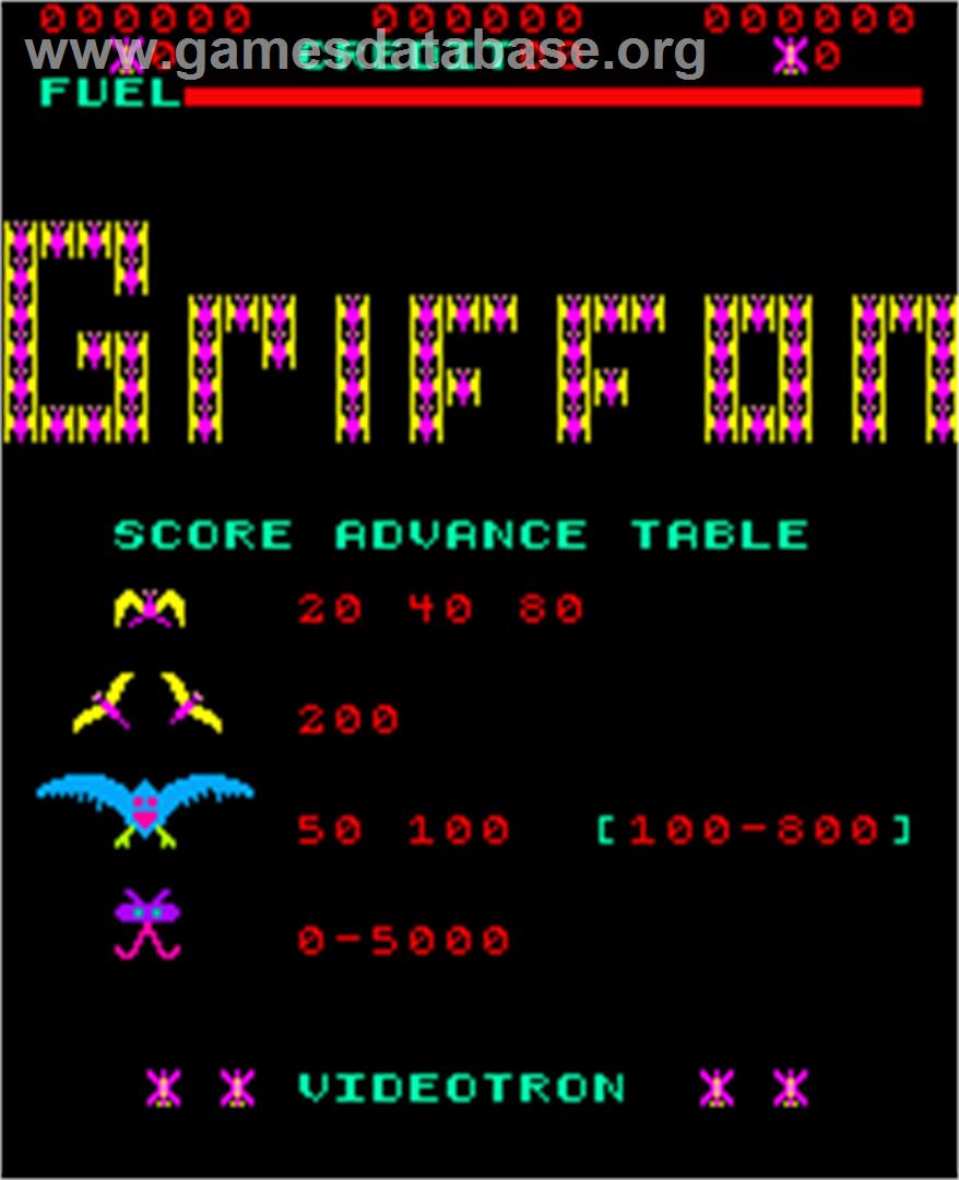 Griffon - Arcade - Artwork - Title Screen