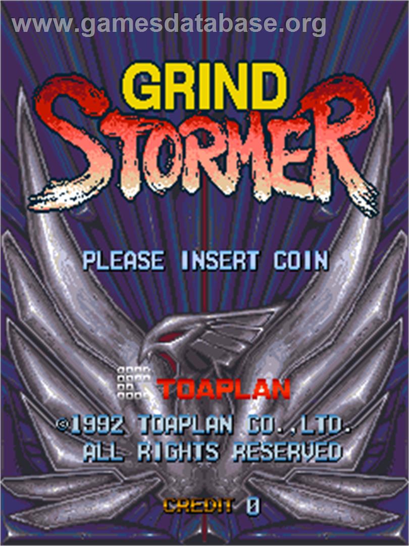 Grind Stormer - Arcade - Artwork - Title Screen