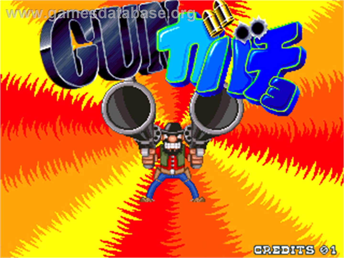 Gun Gabacho - Arcade - Artwork - Title Screen