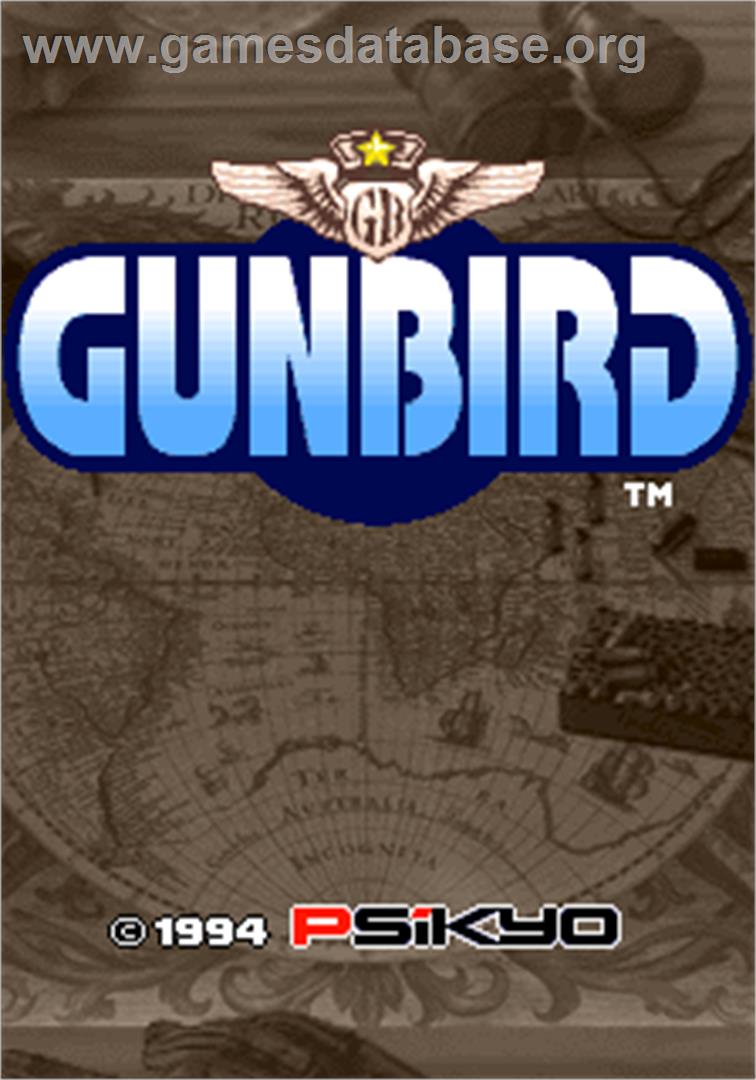 Gunbird - Arcade - Artwork - Title Screen