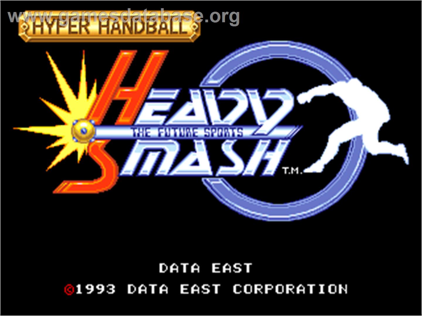 Heavy Smash - Arcade - Artwork - Title Screen