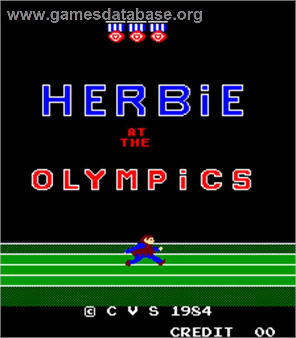 Herbie at the Olympics - Arcade - Artwork - Title Screen