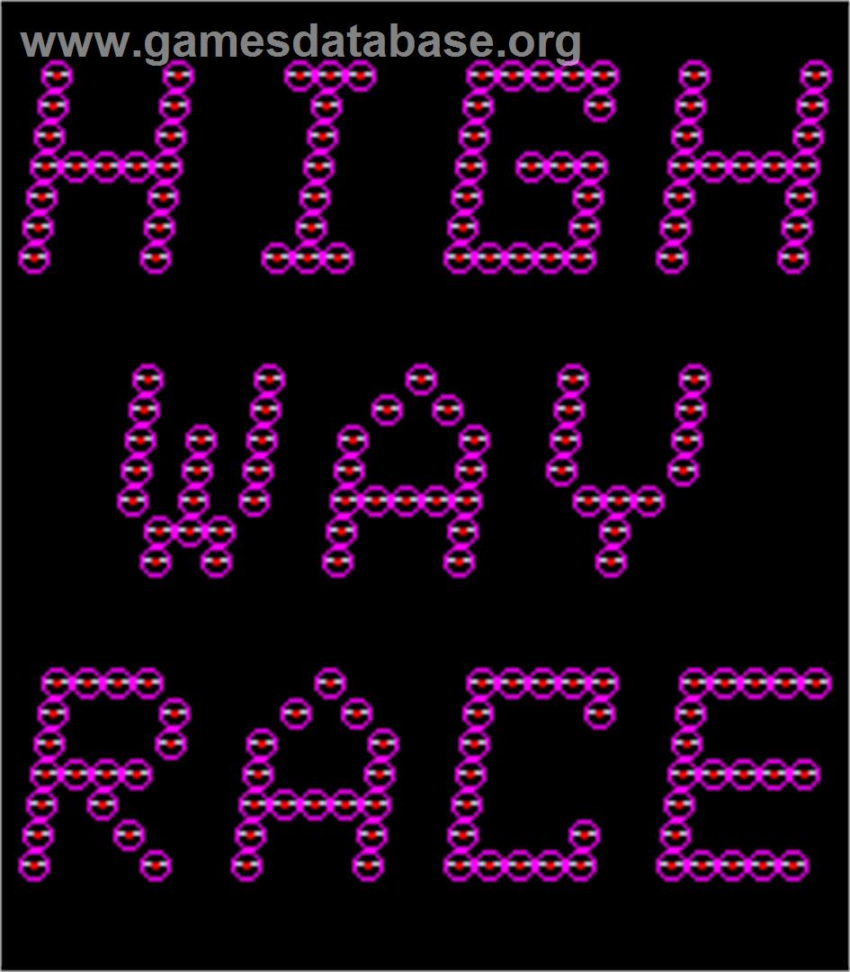 High Way Race - Arcade - Artwork - Title Screen