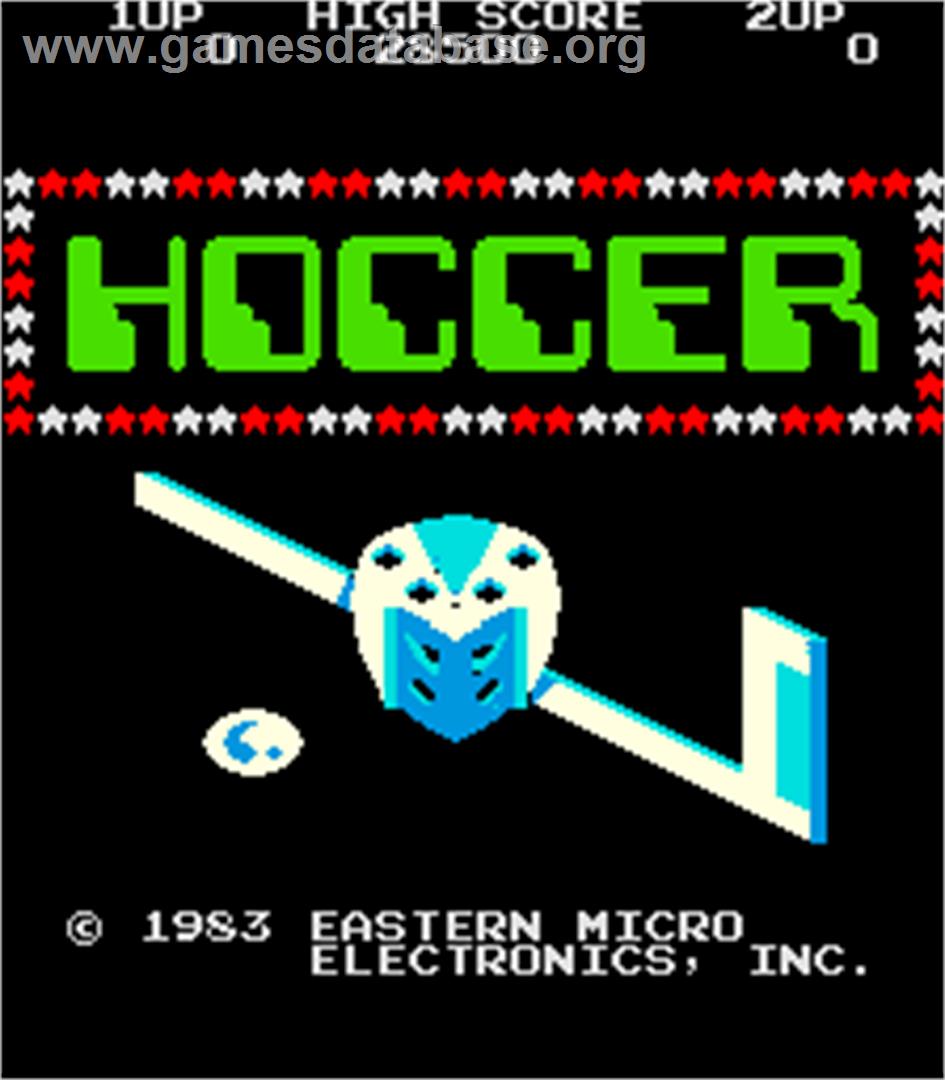 Hoccer - Arcade - Artwork - Title Screen
