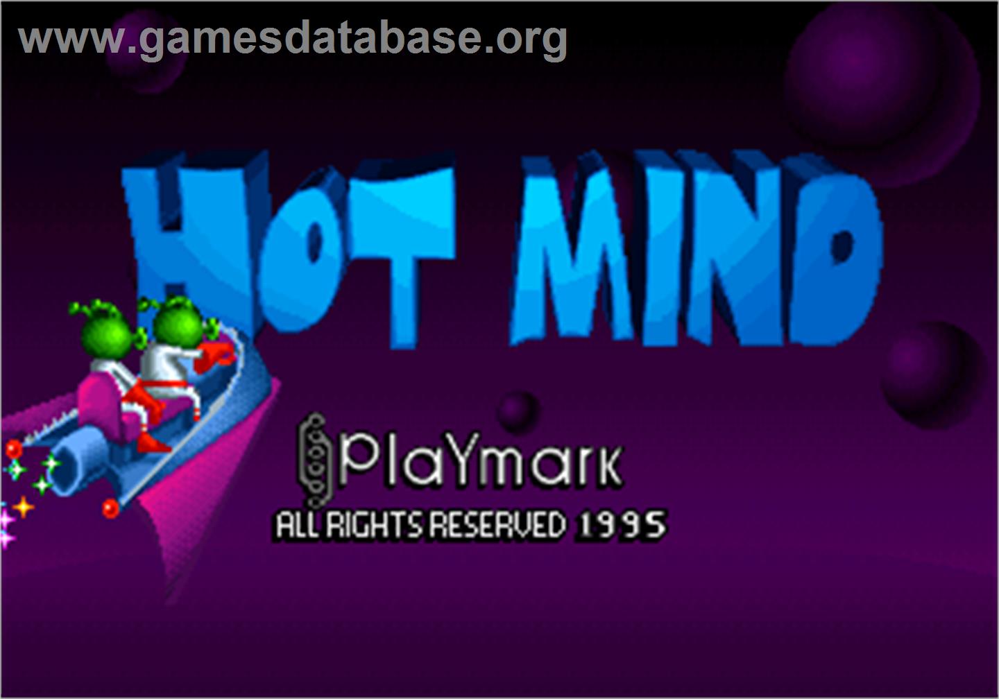 Hot Mind - Arcade - Artwork - Title Screen
