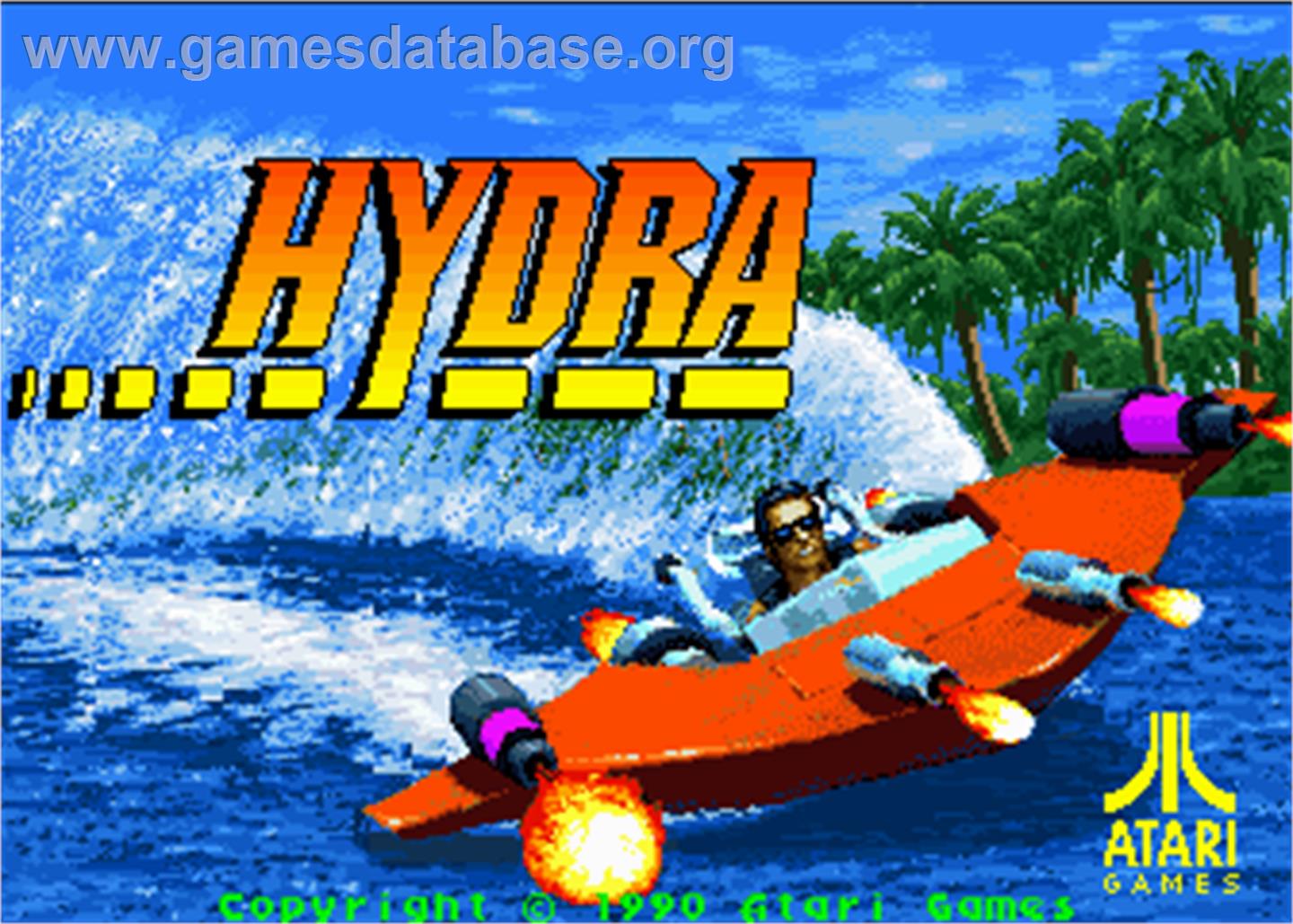 Hydra - Arcade - Artwork - Title Screen