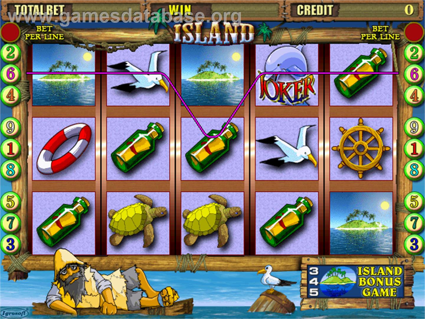Island - Arcade - Artwork - Title Screen