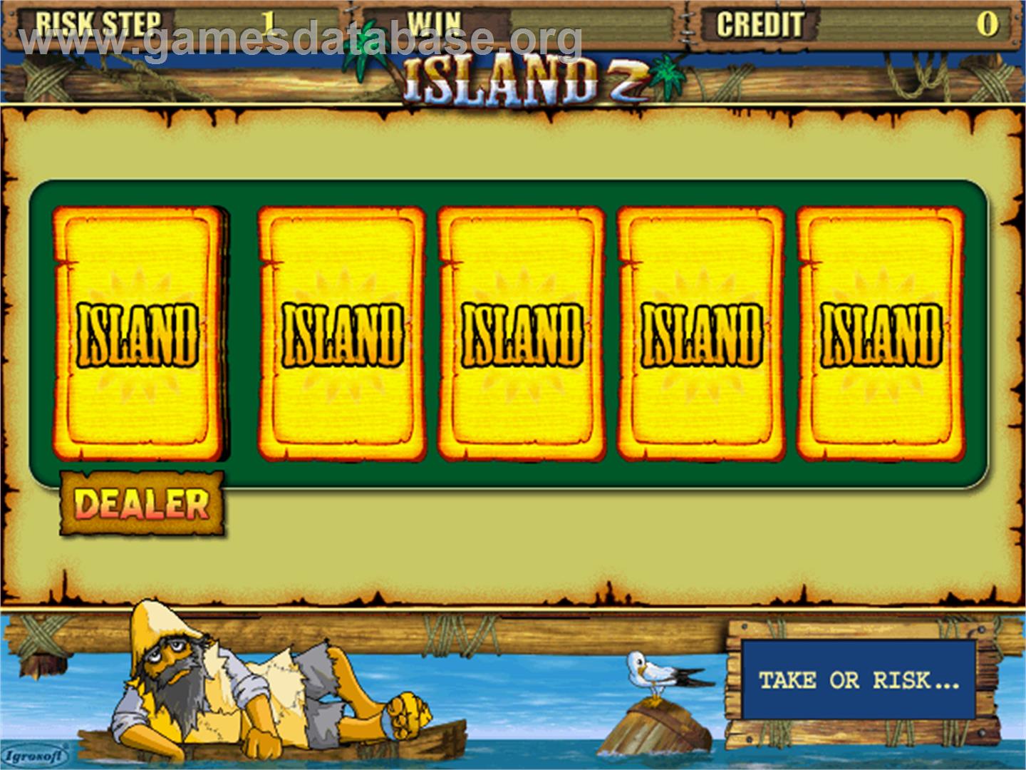 Island 2 - Arcade - Artwork - Title Screen