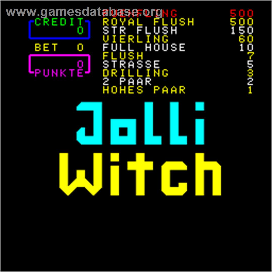 Jolli Witch - Arcade - Artwork - Title Screen