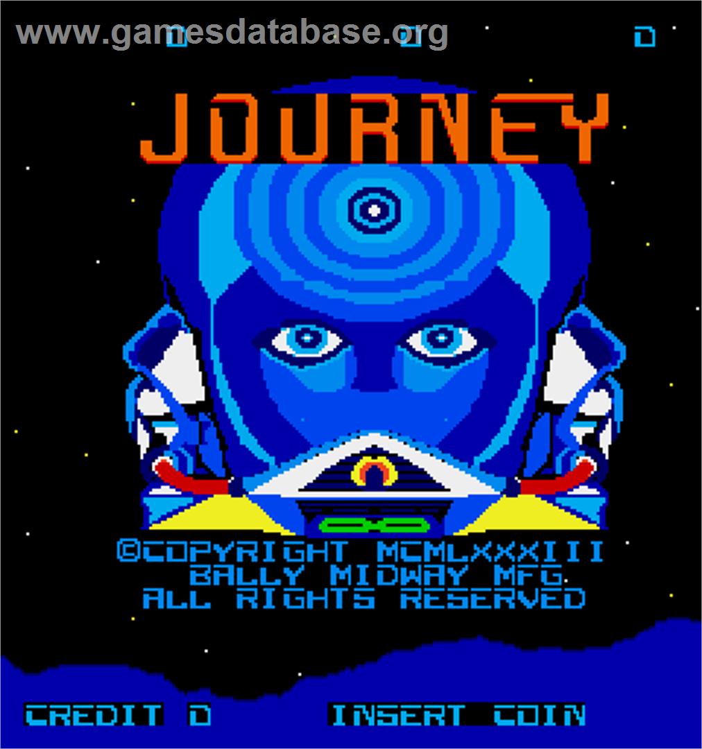 Journey - Arcade - Artwork - Title Screen