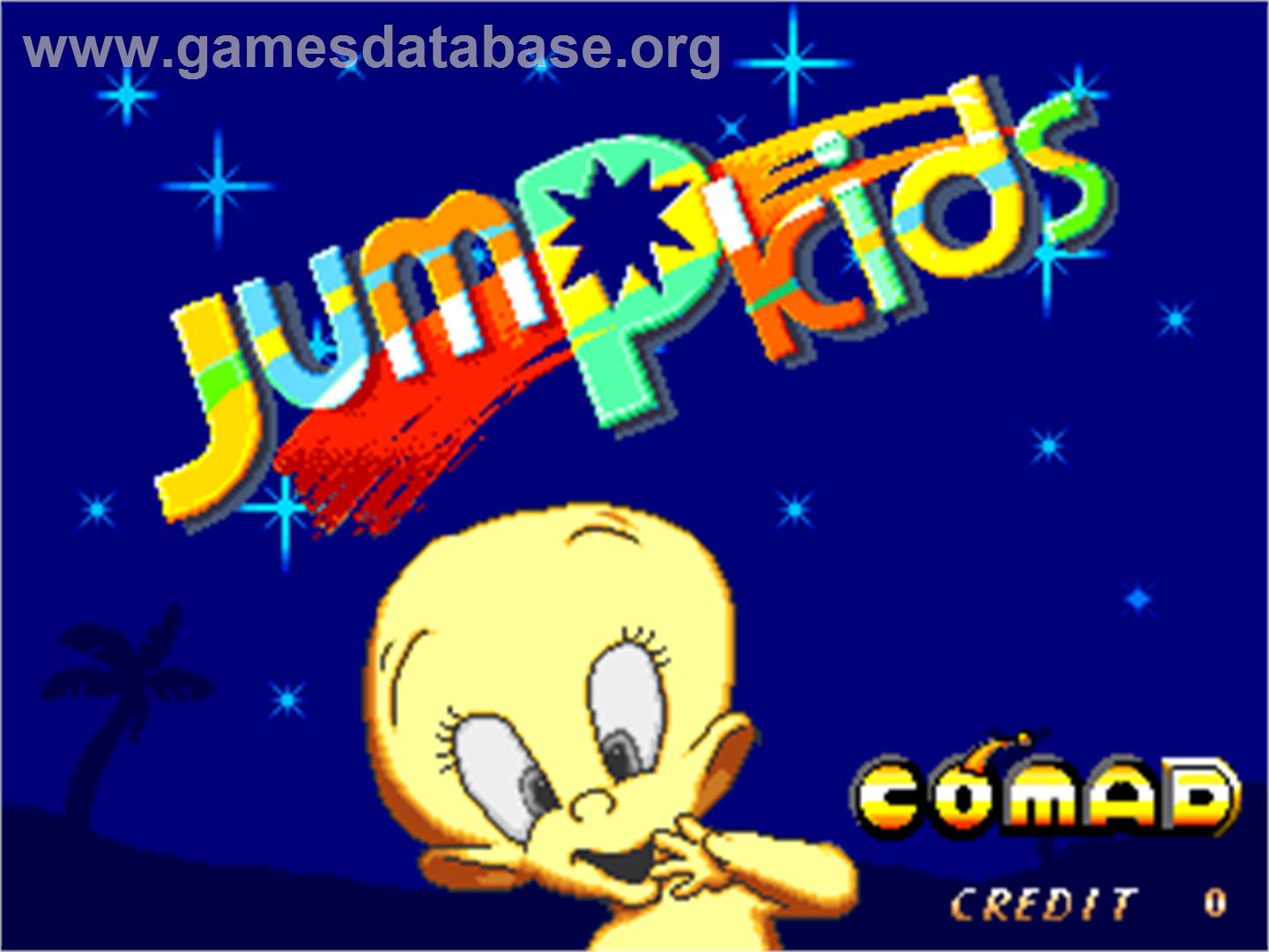 Jump Kids - Arcade - Artwork - Title Screen