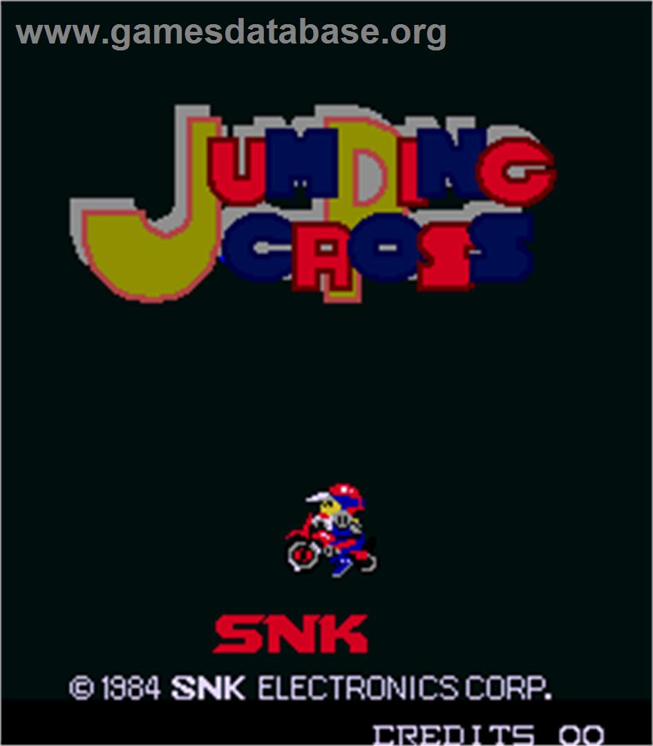 Jumping Cross - Arcade - Artwork - Title Screen