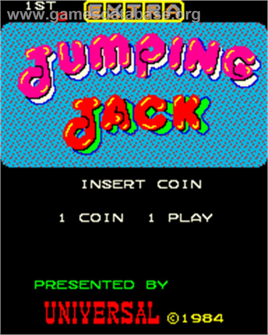 Jumping Jack - Arcade - Artwork - Title Screen