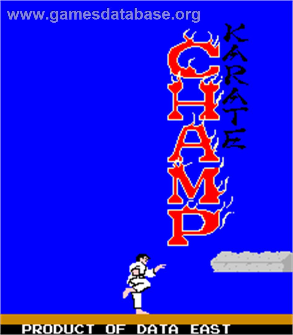 Karate Champ - Arcade - Artwork - Title Screen