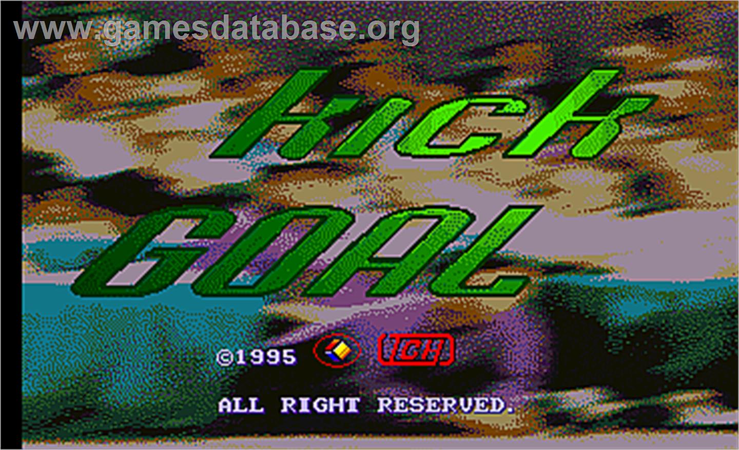Kick Goal - Arcade - Artwork - Title Screen