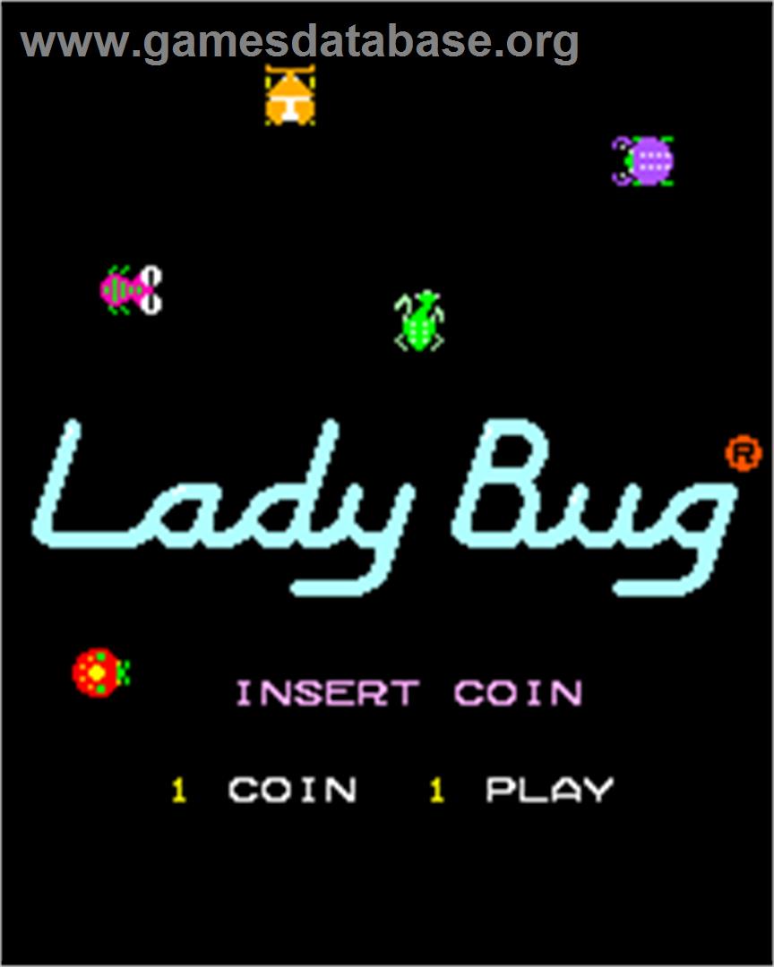 Lady Bug - Arcade - Artwork - Title Screen