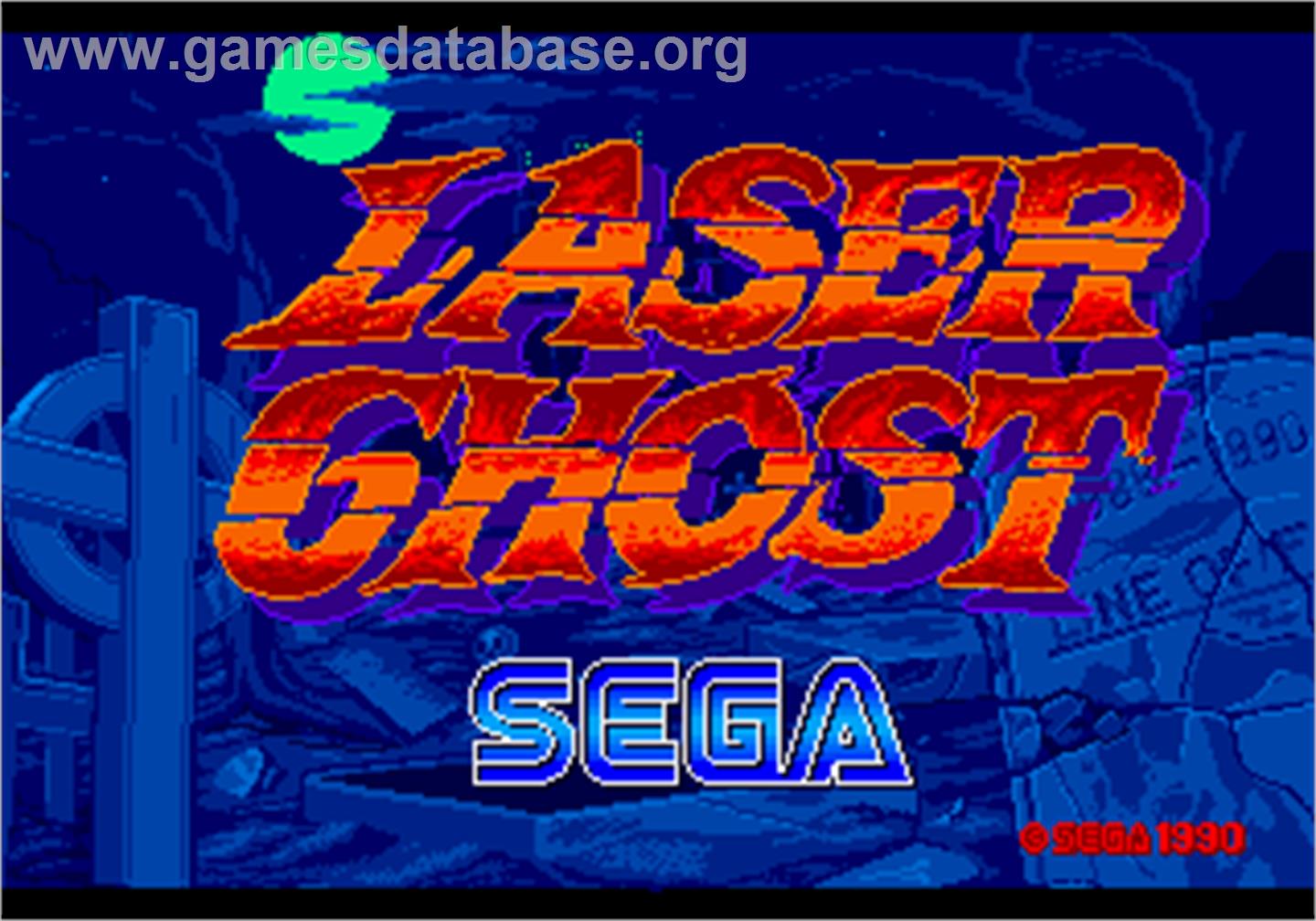 Laser Ghost - Arcade - Artwork - Title Screen