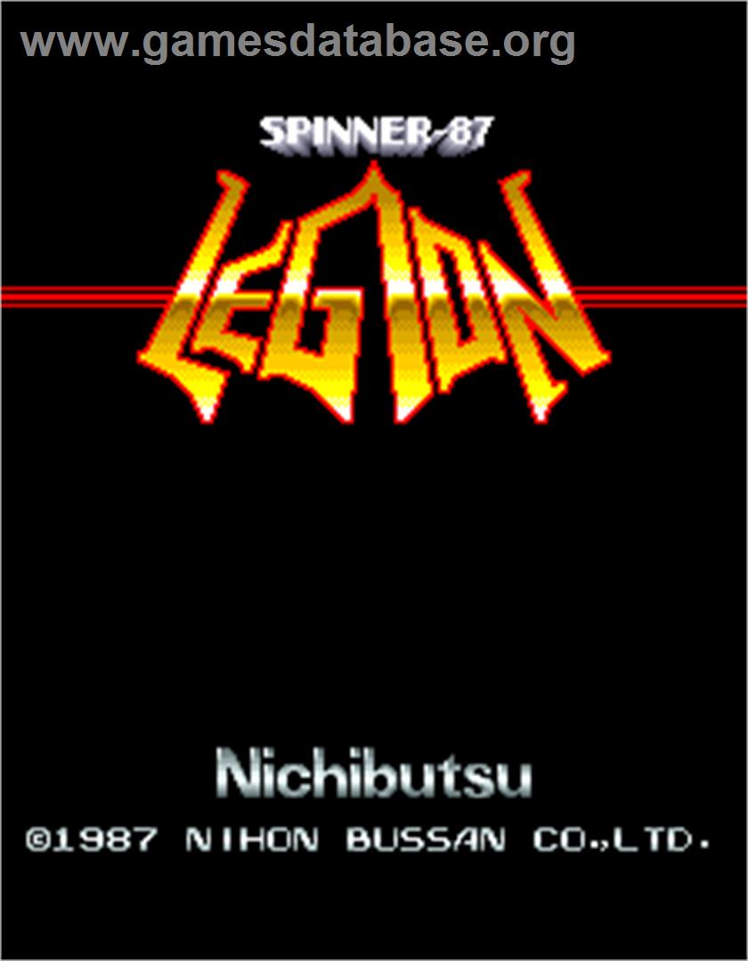 Legion - Spinner-87 - Arcade - Artwork - Title Screen