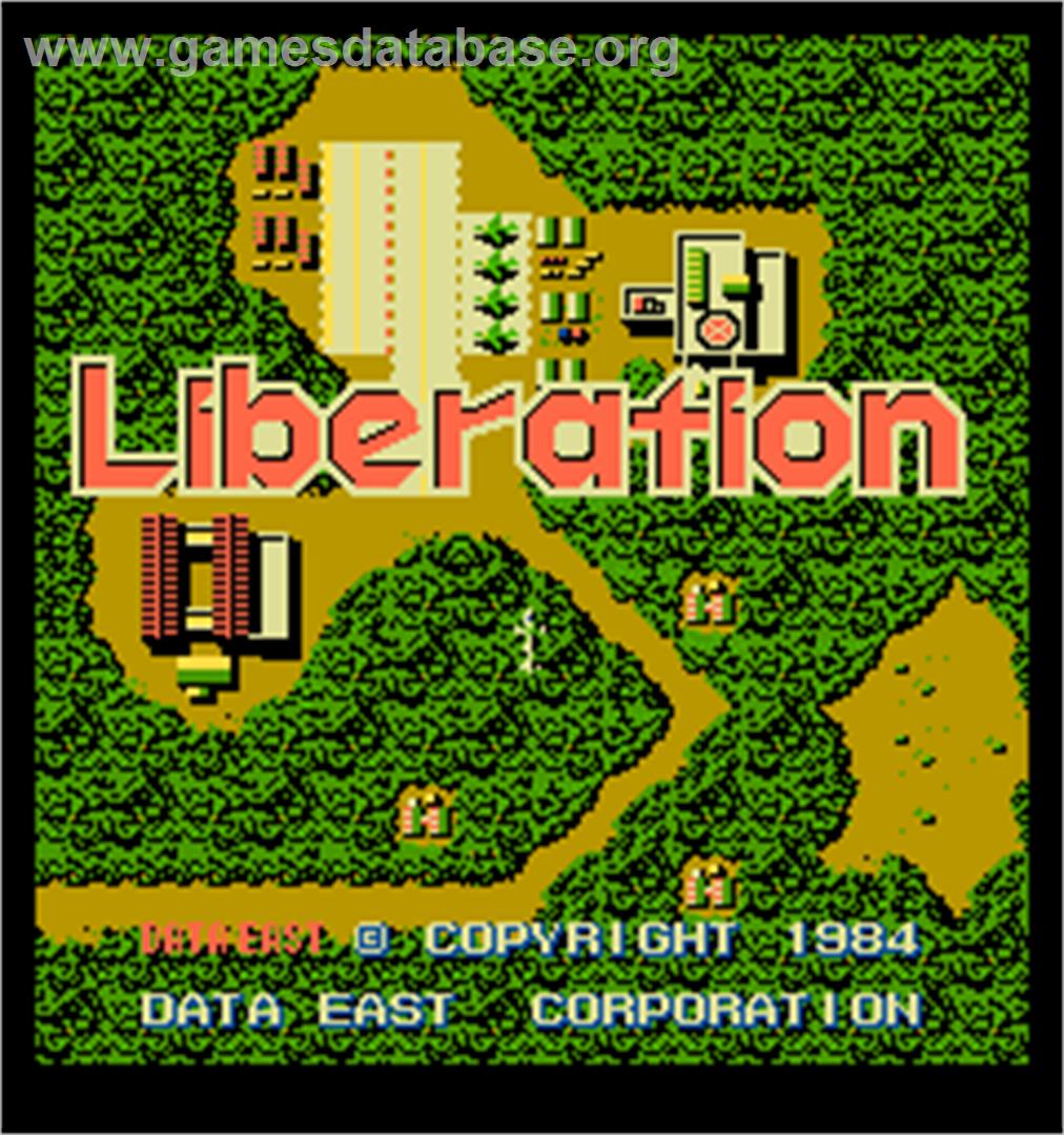 Liberation - Arcade - Artwork - Title Screen