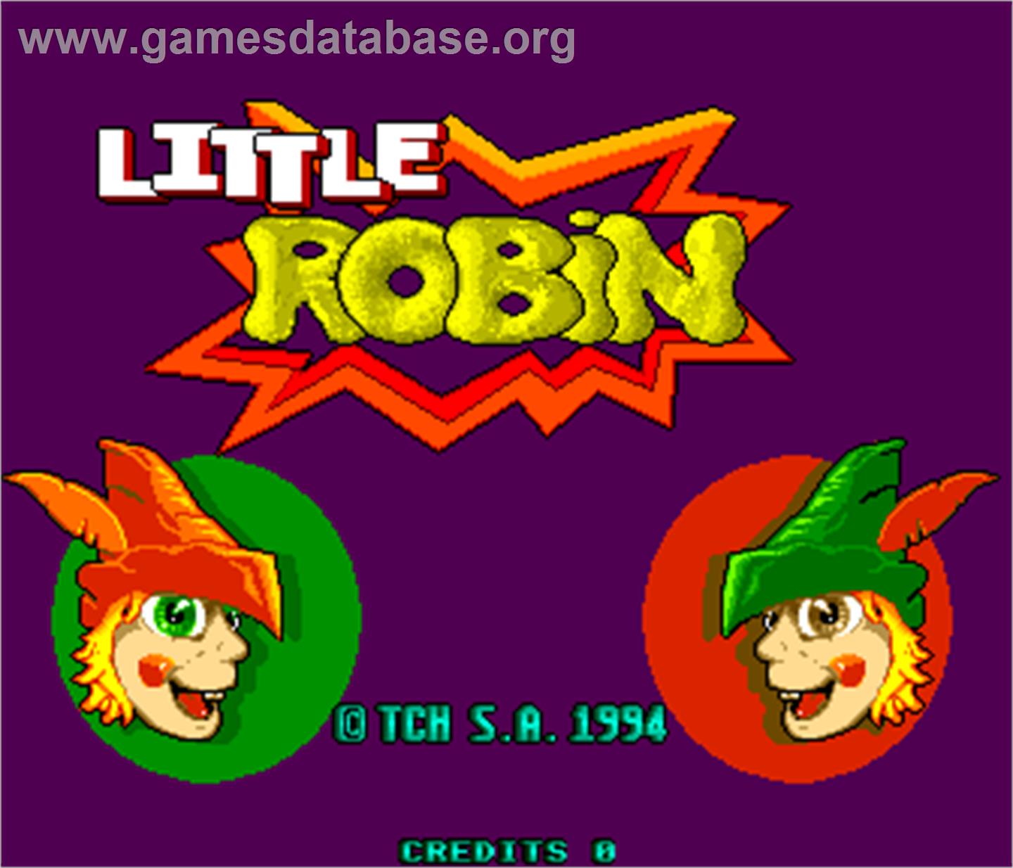 Little Robin - Arcade - Artwork - Title Screen