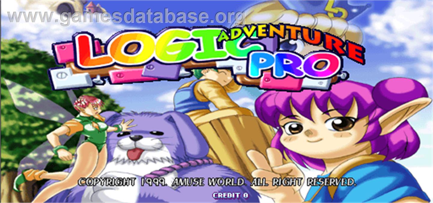 Logic Pro Adventure - Arcade - Artwork - Title Screen