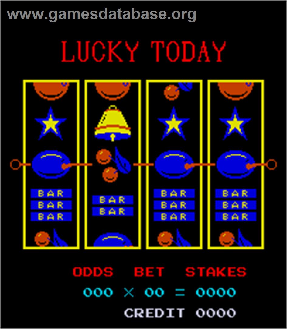 Lucky Today - Arcade - Artwork - Title Screen
