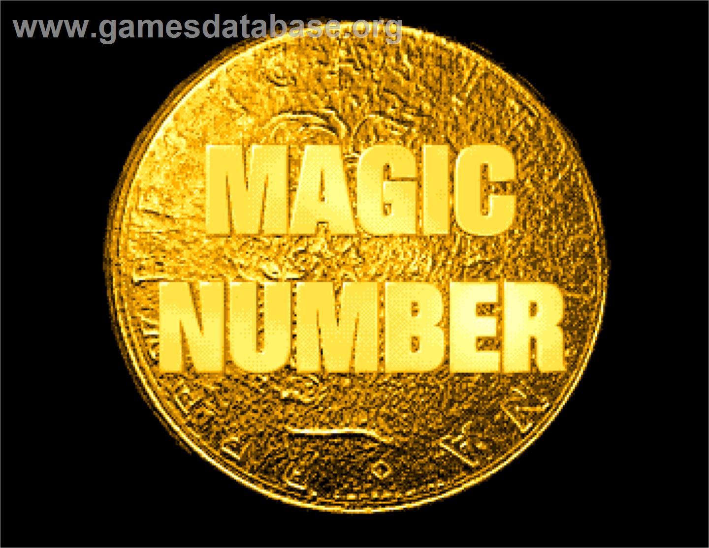 Magic Number - Arcade - Artwork - Title Screen