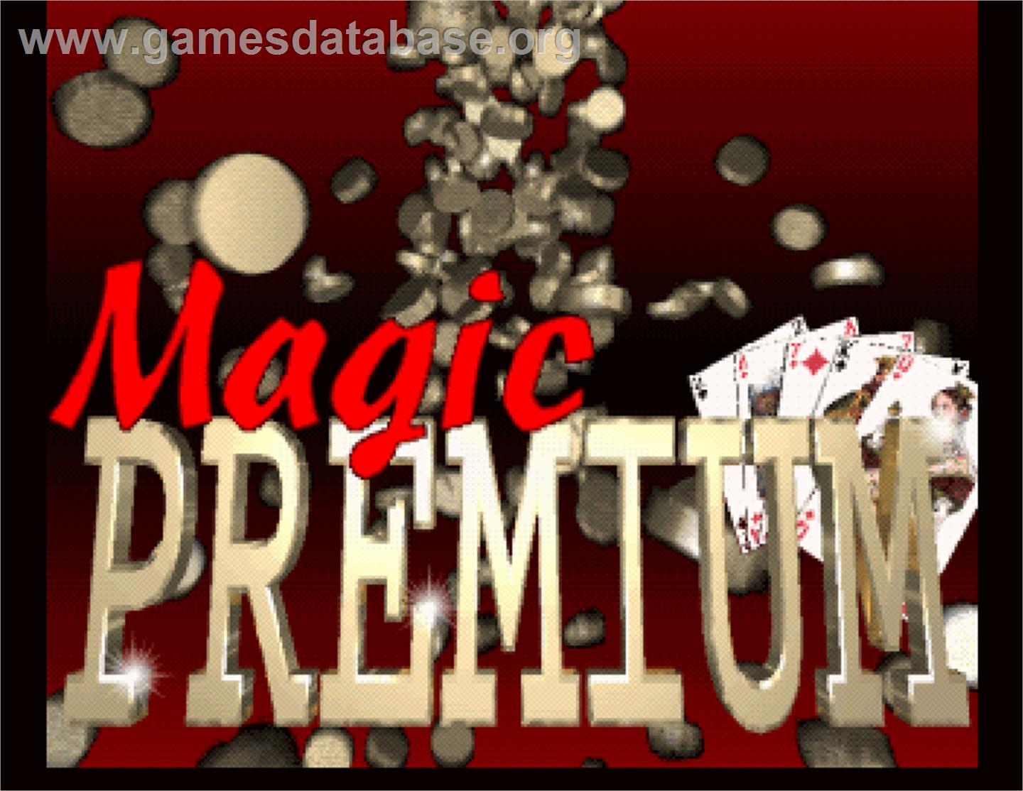 Magic Premium - Arcade - Artwork - Title Screen