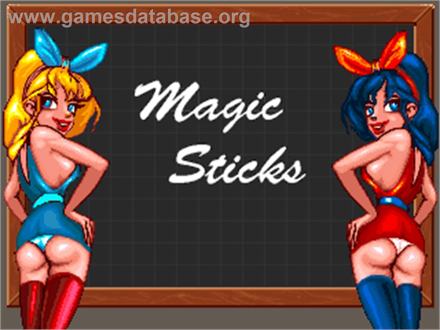 Magic Sticks - Arcade - Artwork - Title Screen