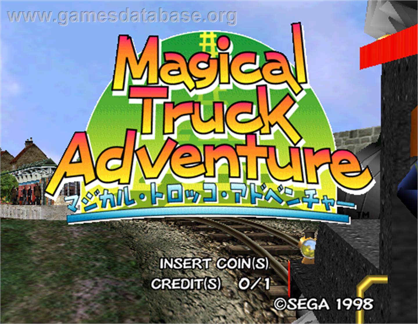 Magical Truck Adventure - Arcade - Artwork - Title Screen