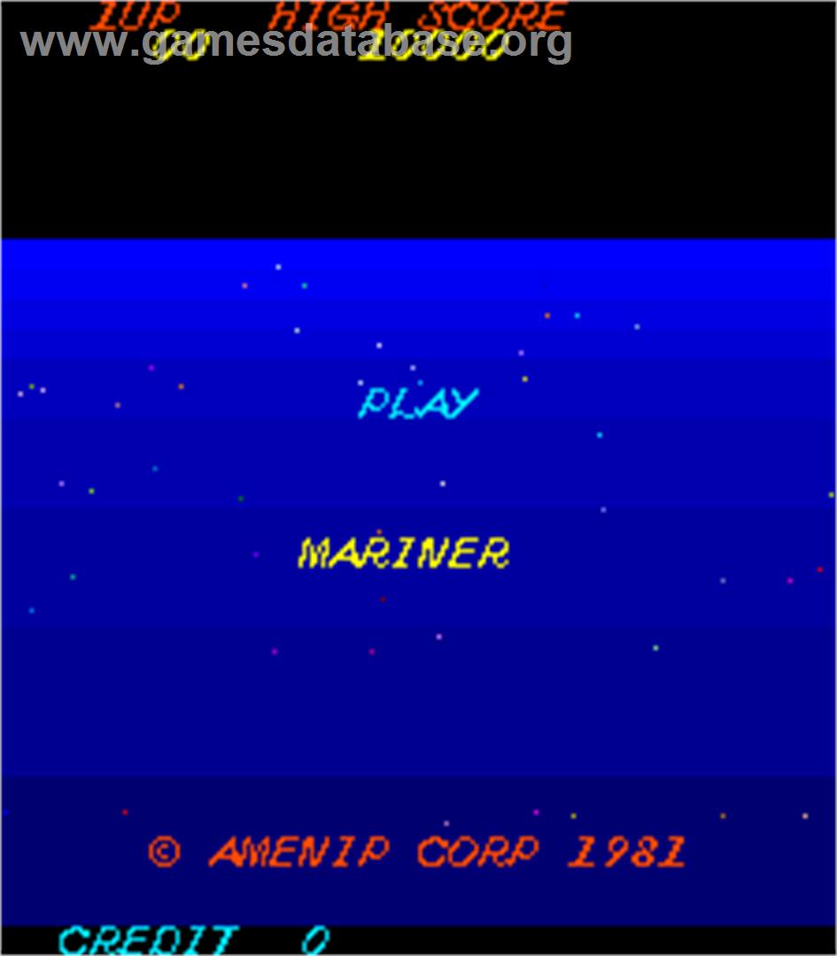 Mariner - Arcade - Artwork - Title Screen