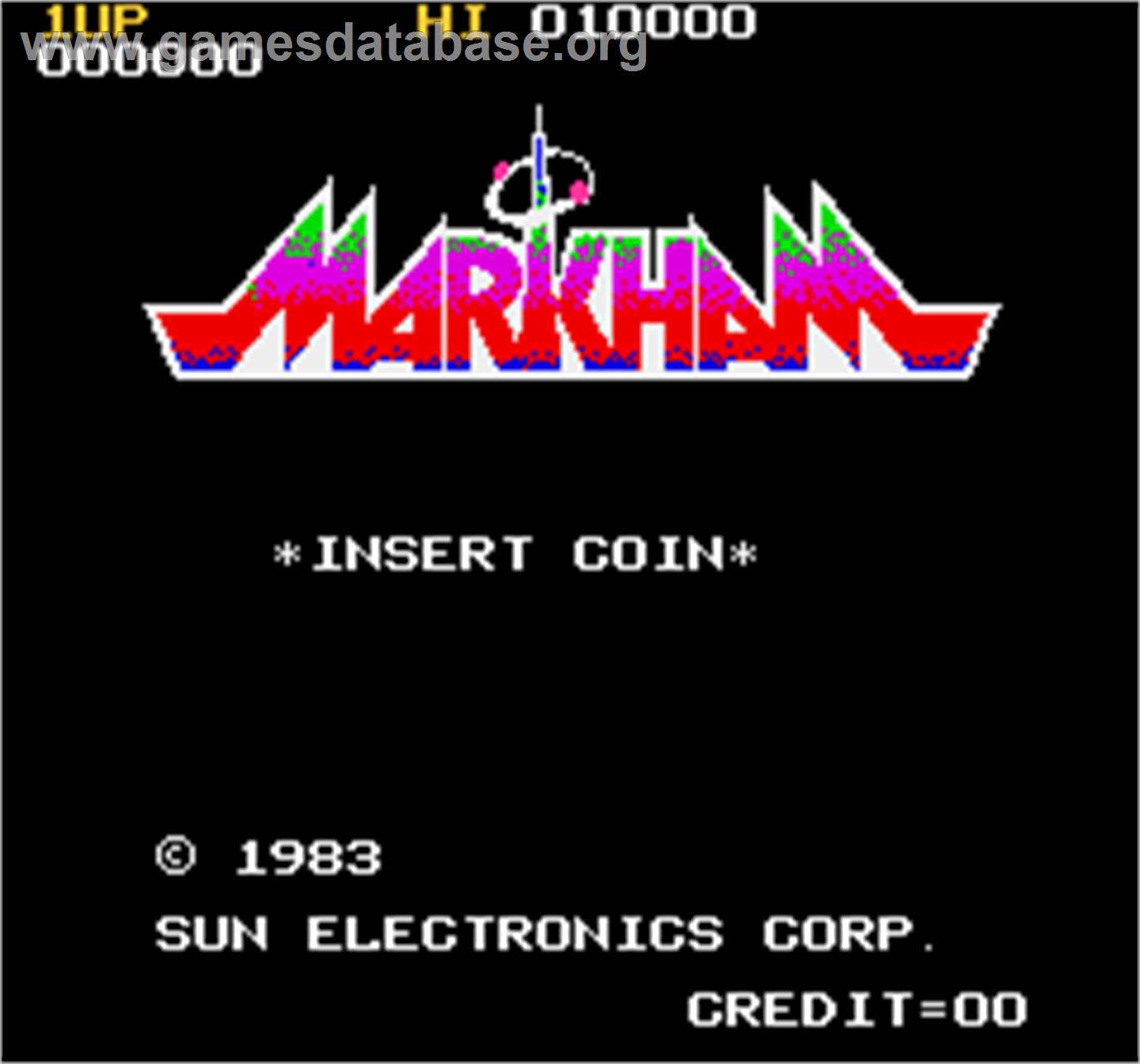 Markham - Arcade - Artwork - Title Screen